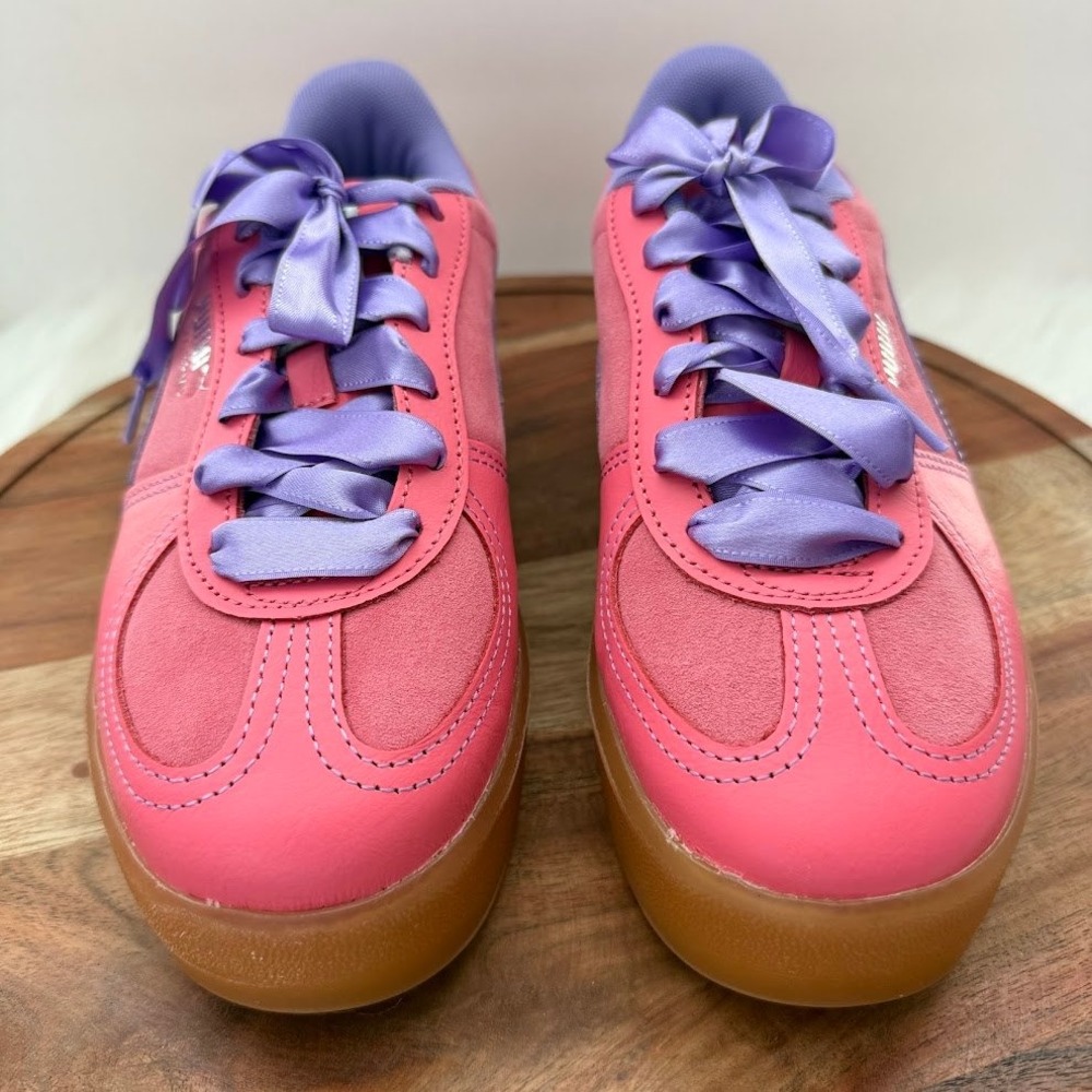 Puma Palermo Elevata CF Womens 8 Magic Rose Pink Purple Platform Sneakers 400452 - Picture 2 of 10
